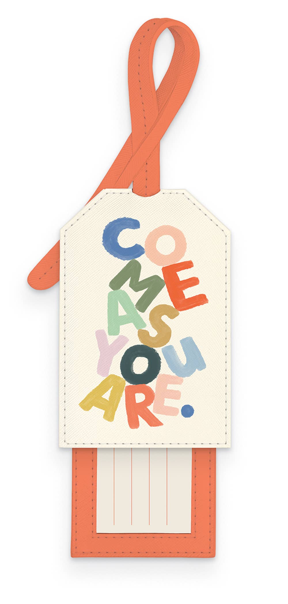 Studio Oh! - Come As You Are Slide-Out Luggage Tag