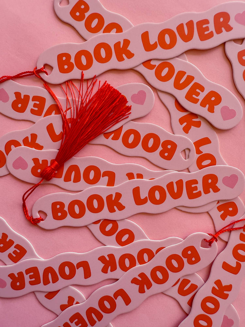 Book Lover Die Cut Bookmark by Jollie Ollie Designs