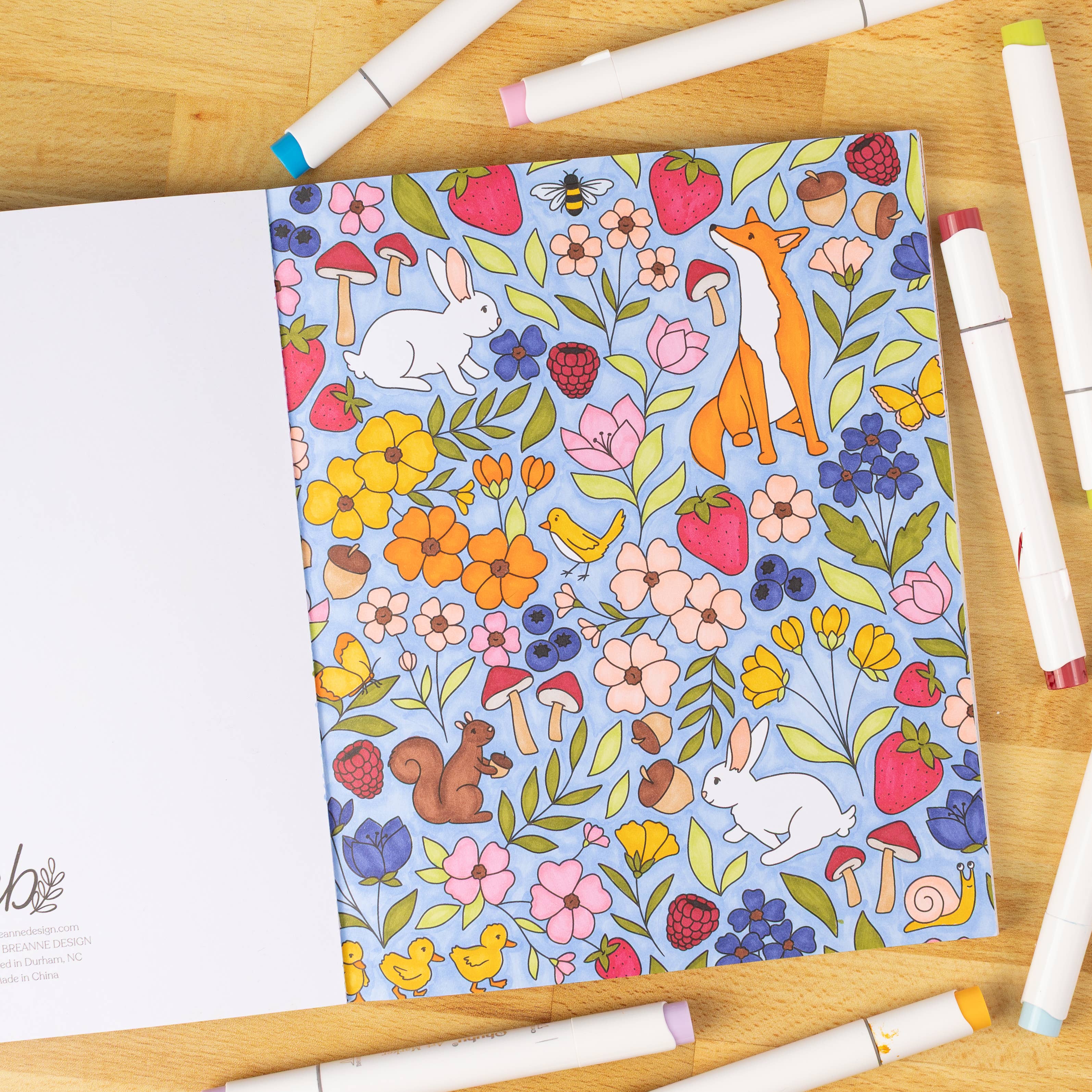 Elyse Breanne Design - Garden Avenue Coloring Book