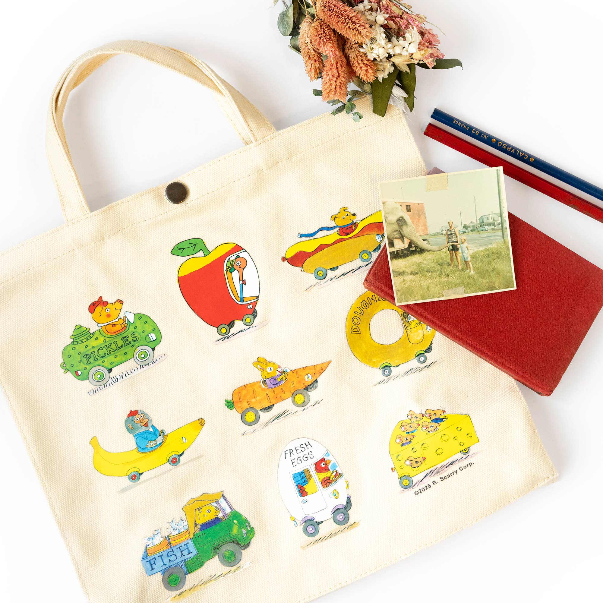 Three Potato Four - 3P4 x Richard Scarry® - Busy Town Market Tote
