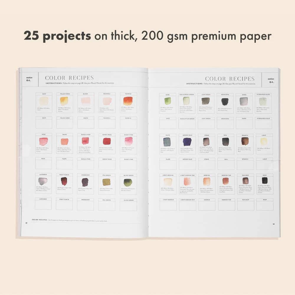 Watercolor Workbook by Penguin Random House LLC