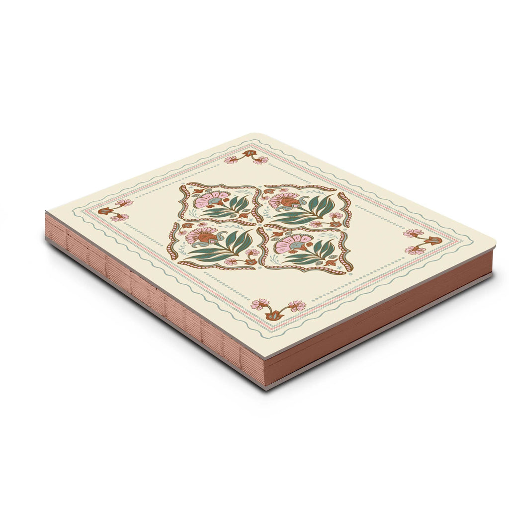 Studio Oh! - Floral Tapestry Medium Coptic-Bound Journal by Studio Oh!