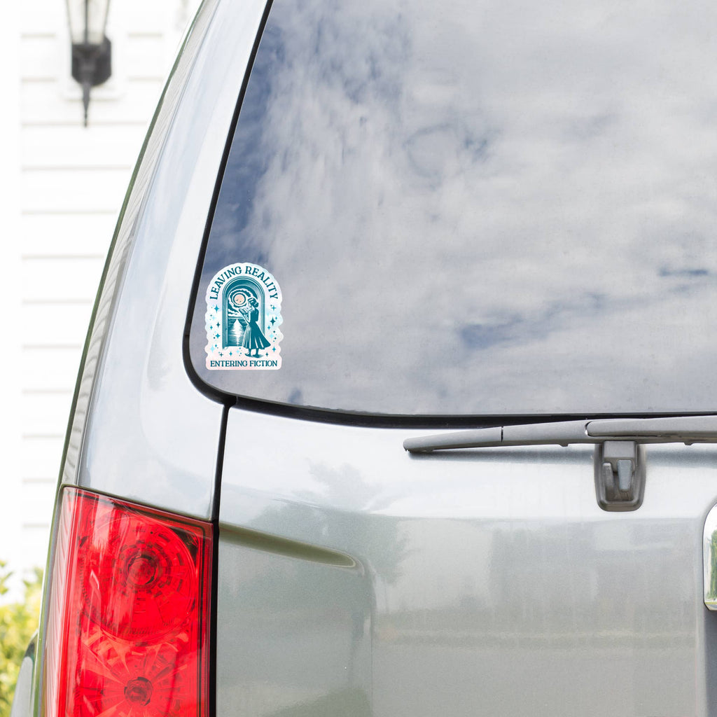 Juju and Moxie - Book Lover Reading Escape Cute High Quality Vinyl Sticker