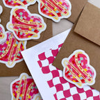 Doctor Scribble - Disco in Disconnecting From Reality Vinyl Sticker