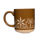 Gingerbread Stoneware Coffee Mug by Sweet Water Decor