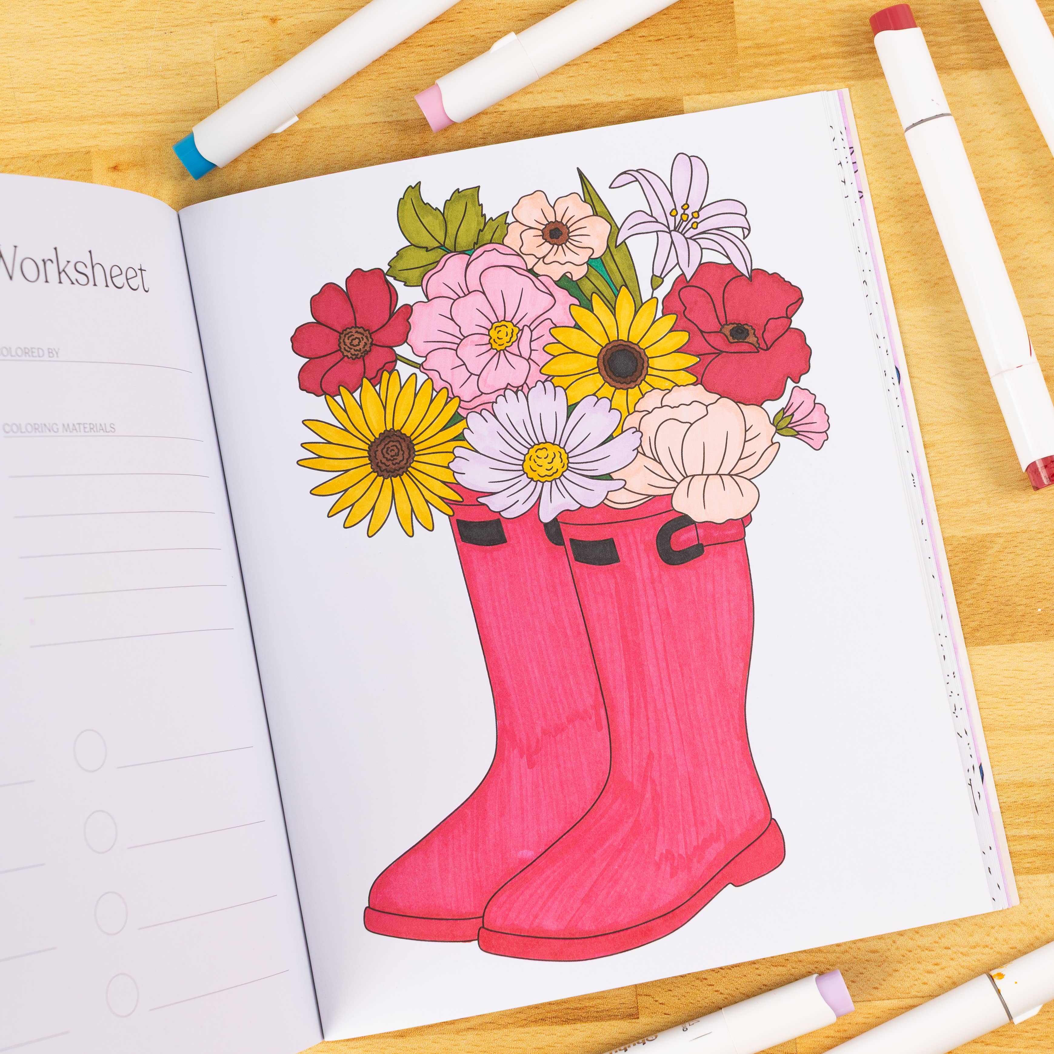 Elyse Breanne Design - Garden Avenue Coloring Book