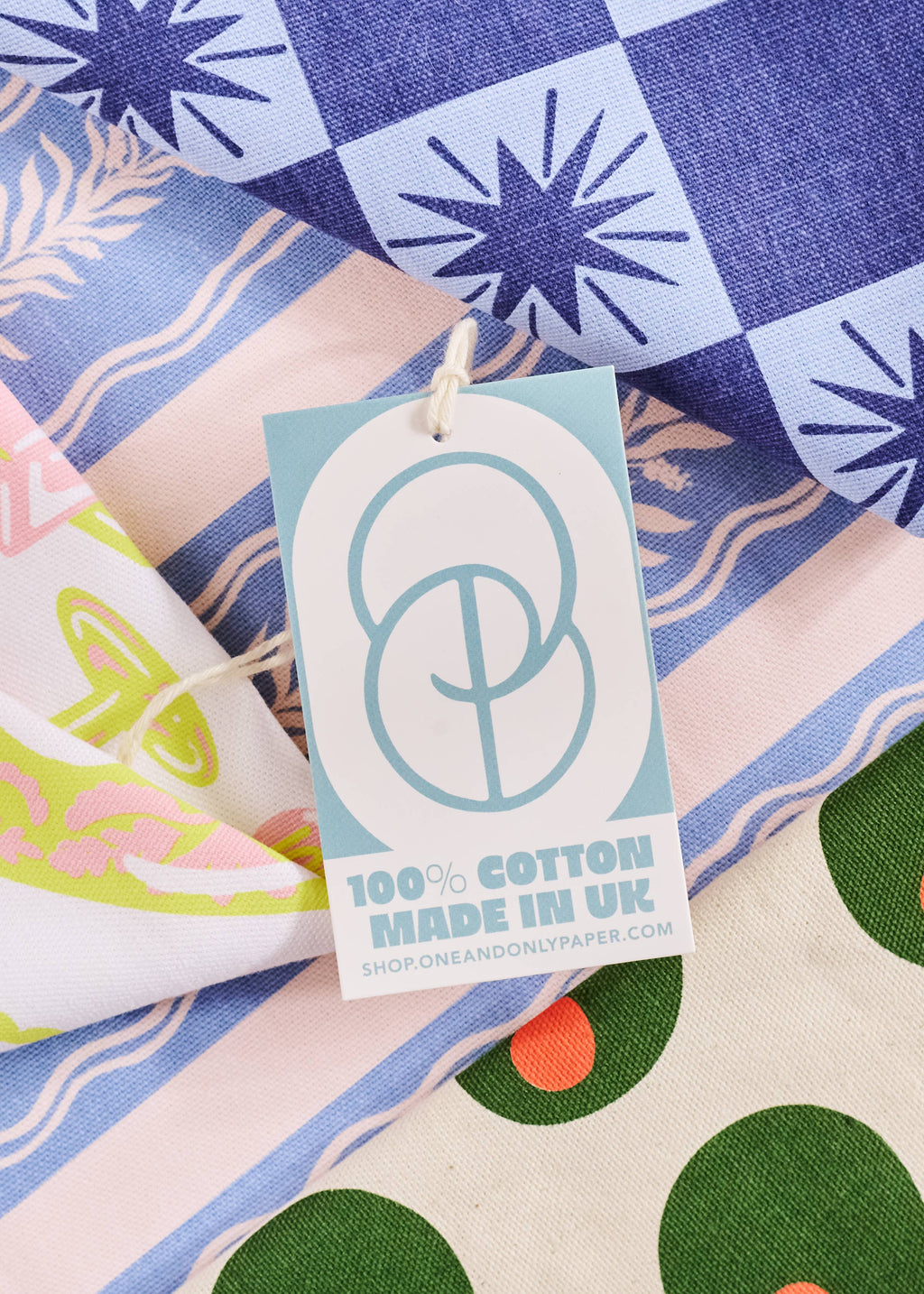 Torchon One &amp; Only Paper - Illustration tomate Pomodoro rouge