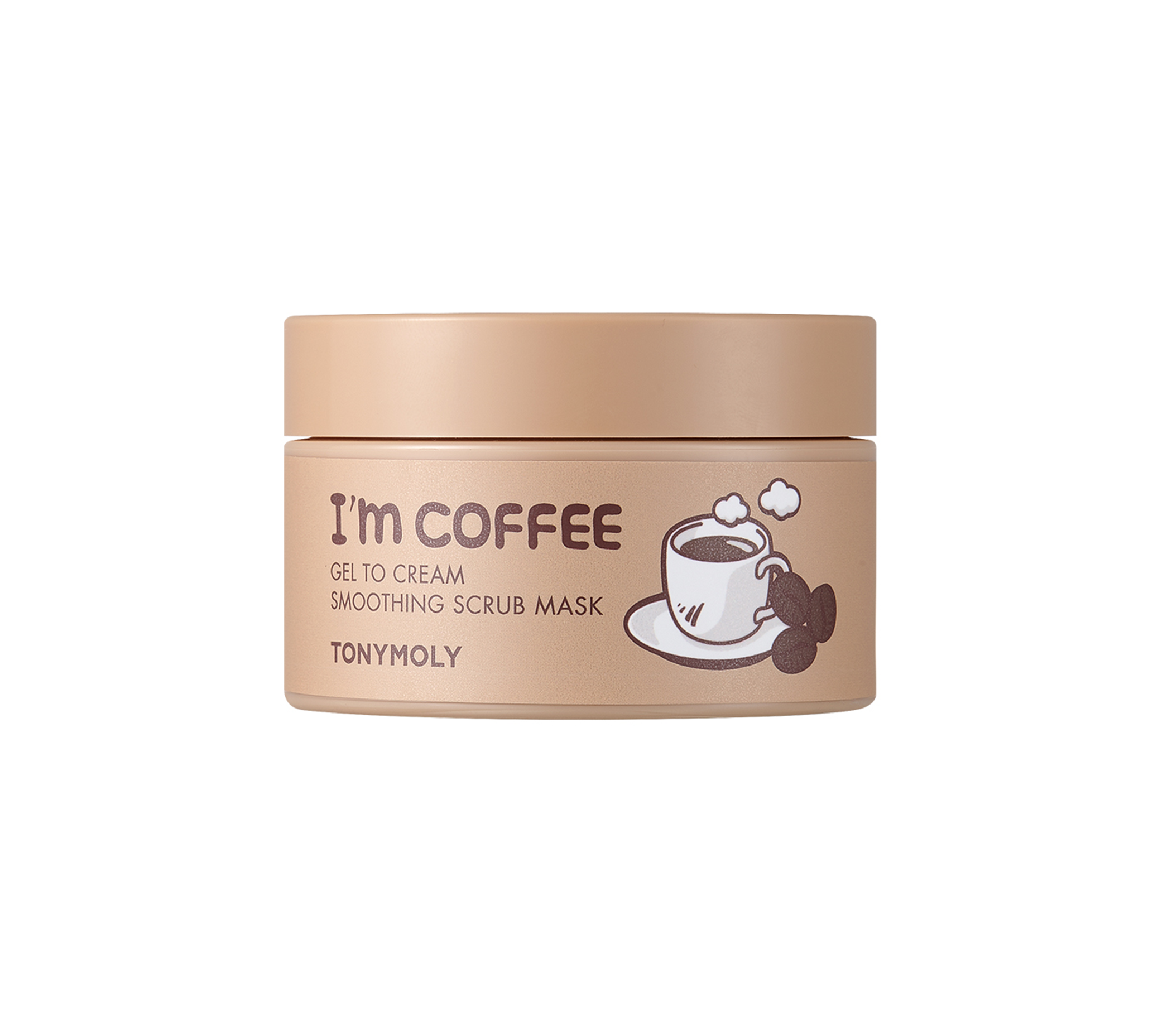 TONYMOLY - I'm Coffee Gel To Cream Smoothing Scrub Mask