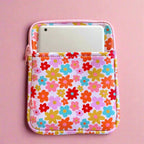 Elle Nicole - E-reader / Tablet Sleeve / Case / Book Sleeve - Retro Floral by Elle Nicole
